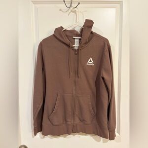 Reebok Tan Fleece Hoodie